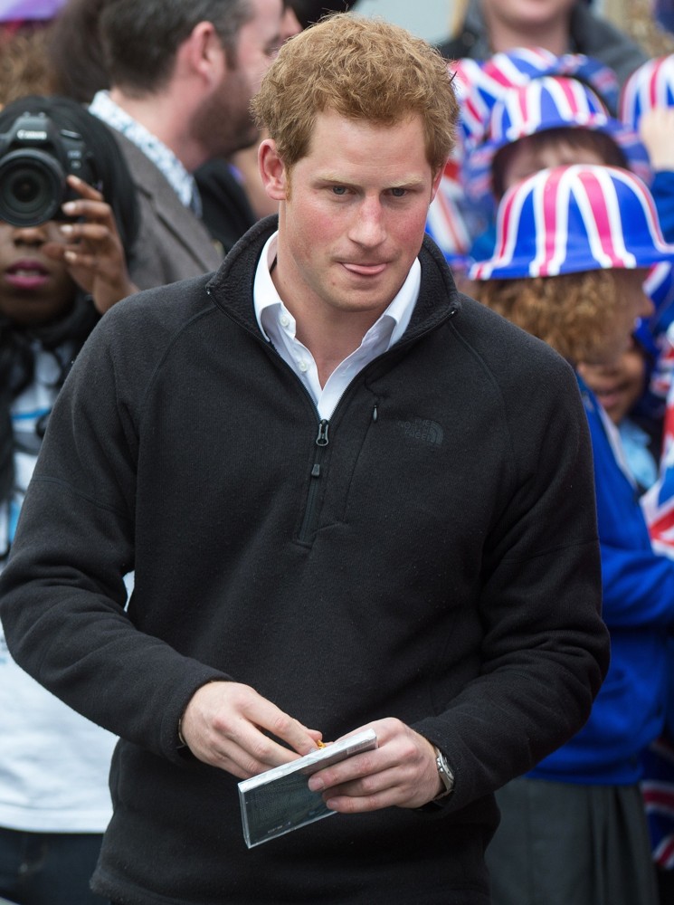 Prince Harry;<br>Prince Harry Visits The Russell Youth Club