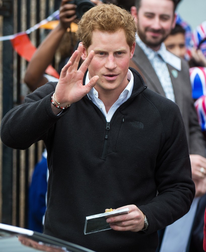 Prince Harry;<br>Prince Harry Visits The Russell Youth Club