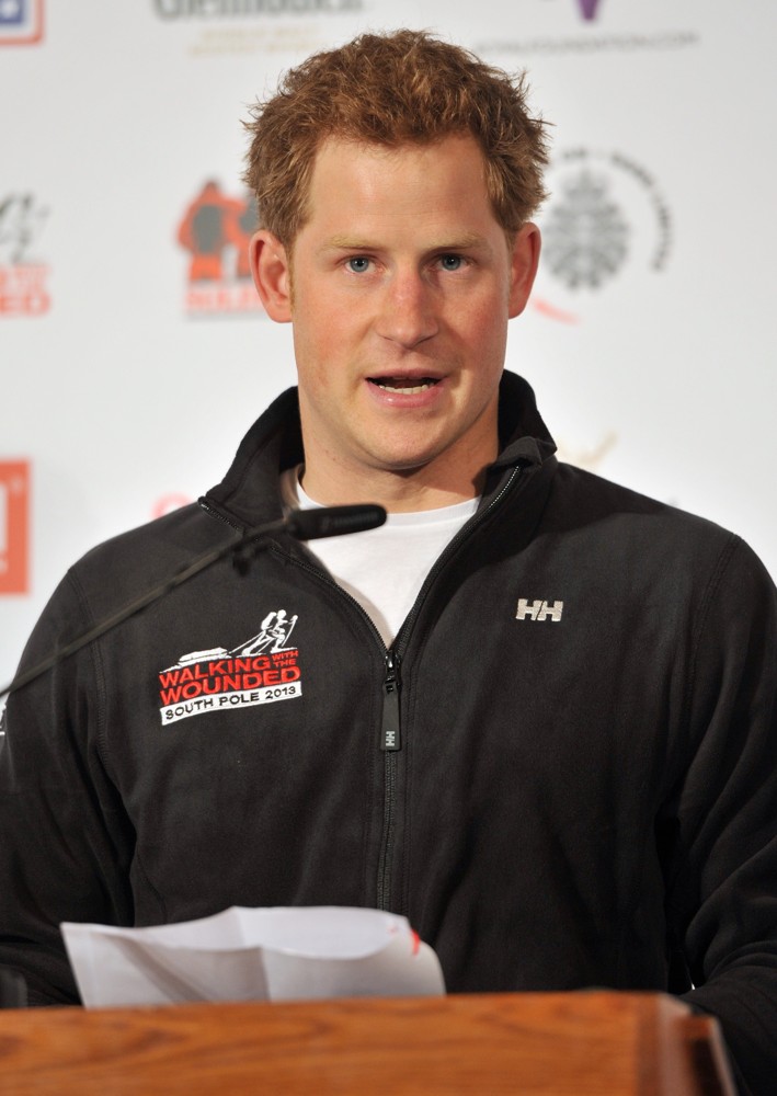 Prince Harry;<br>Unveiling of The Walking with The Wounded South Pole Allied Challenge Teams - Press Conference