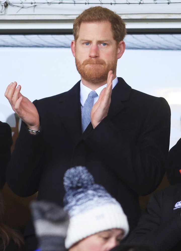 Prince Harry;<br>Prince Harry Watches The Women's Six Nations Championship Game