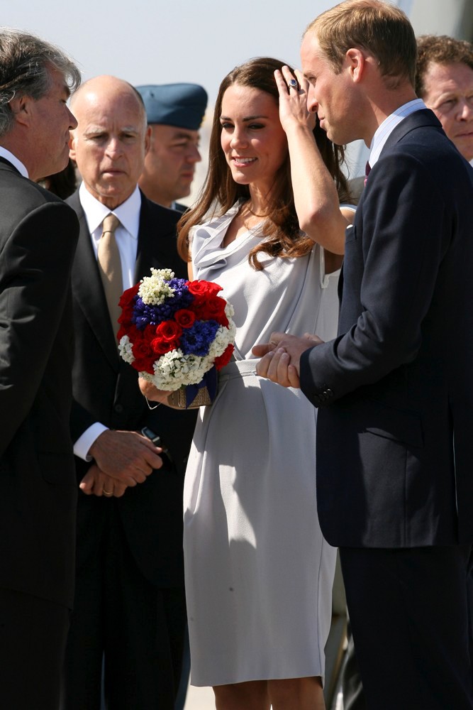 Kate Middleton;Prince William;<br>Prince William and Kate Middleton Arrive at LAX International Airport