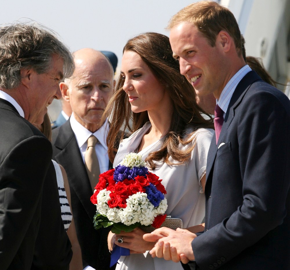 Kate Middleton;Prince William;<br>Prince William and Kate Middleton Arrive at LAX International Airport