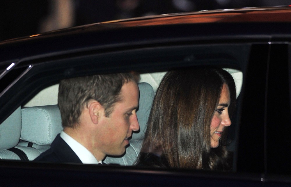 Prince William;Kate Middleton;<br>Gary Barlow in Concert Raising Funds for The Prince's Trust - Arrivals