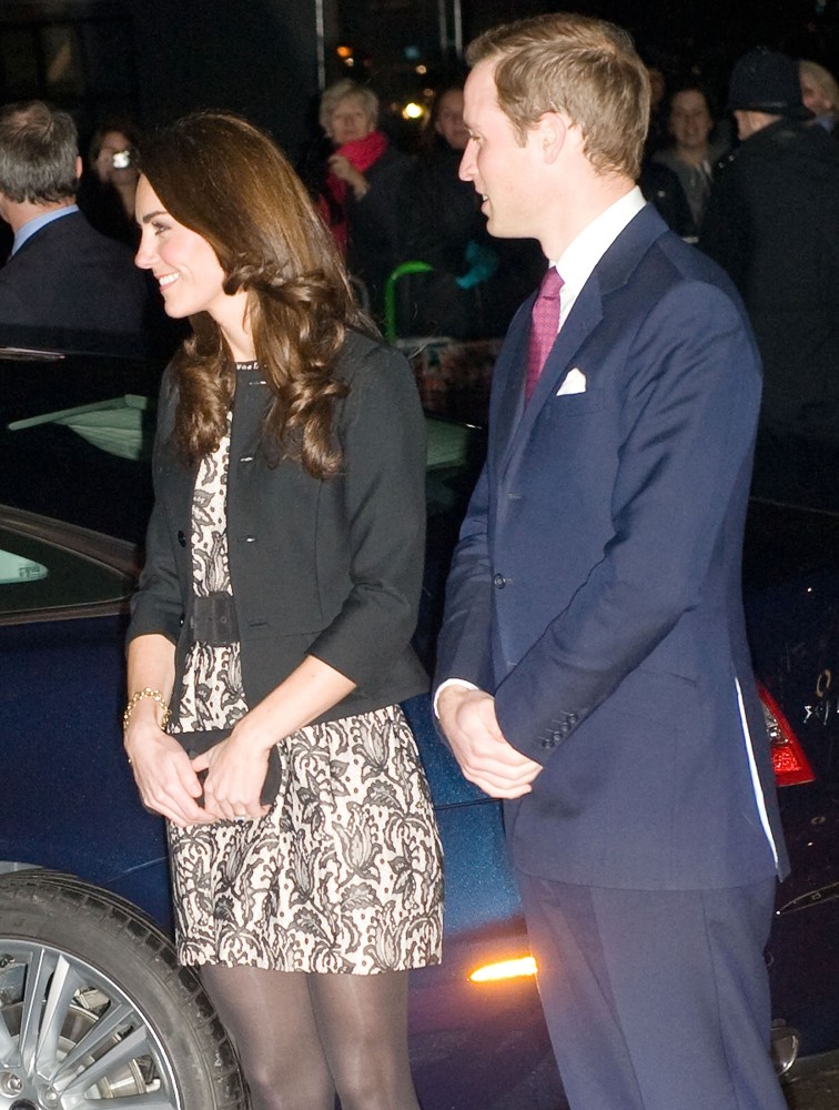Kate Middleton;Prince William;<br>Gary Barlow in Concert Raising Funds for The Prince's Trust - Arrivals