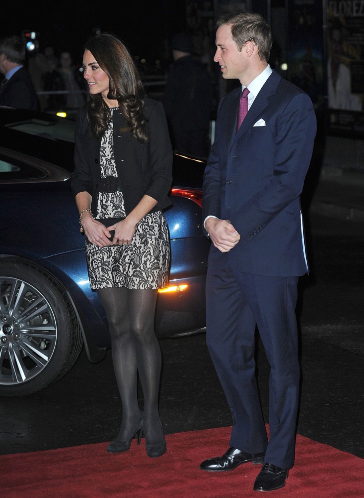 Kate Middleton;Prince William;<br>Gary Barlow in Concert Raising Funds for The Prince's Trust - Arrivals