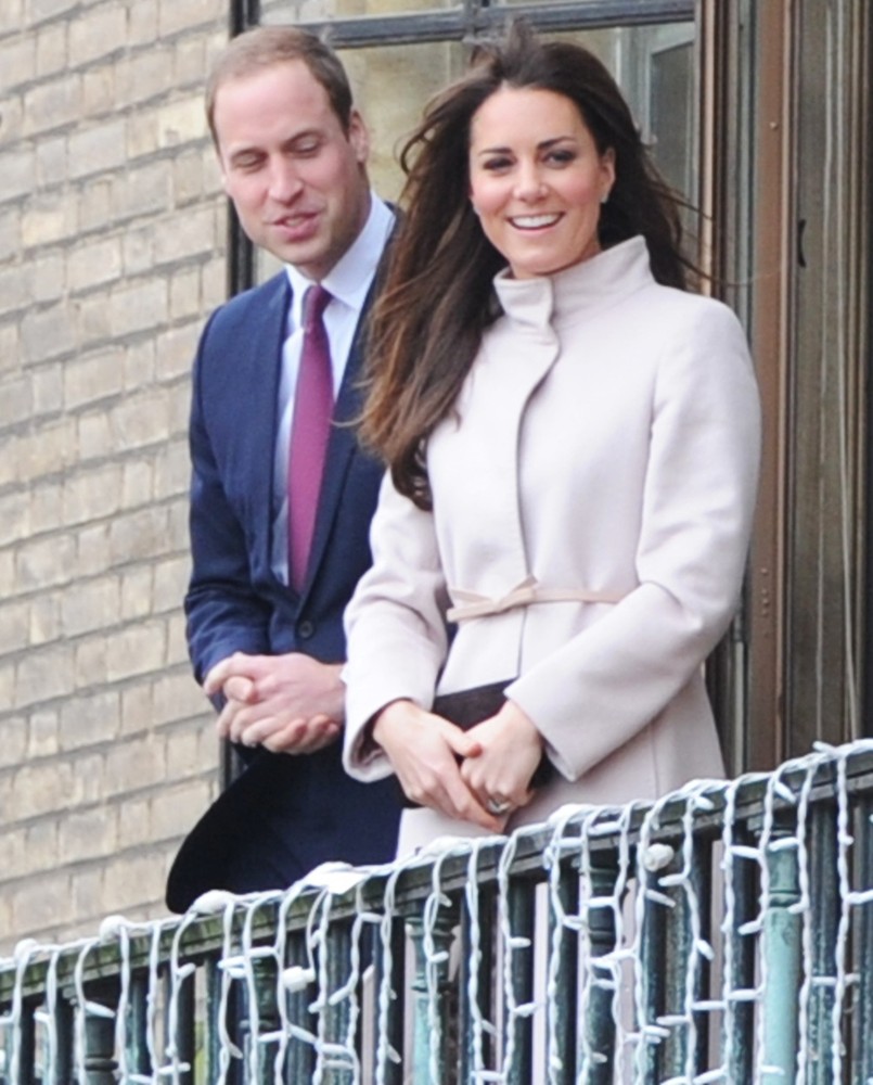 Prince William;Kate Middleton;<br>Prince William and Kate Middleton in Cambridge to Open Peterborough City Hospital