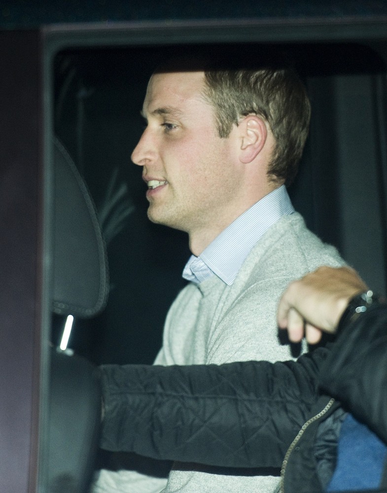 Prince William;<br>Prince William Leaves The King Edward VII Hospital in Central London