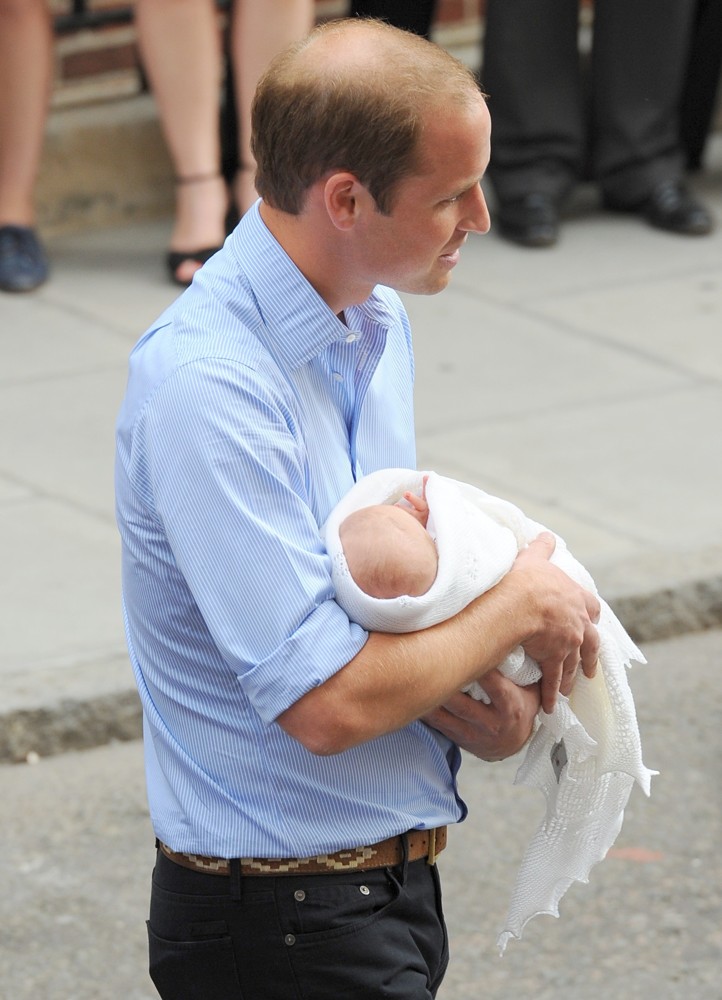 Prince William;<br>Prince William and Kate Middleton Left Hospital with Their New Bundle of Joy