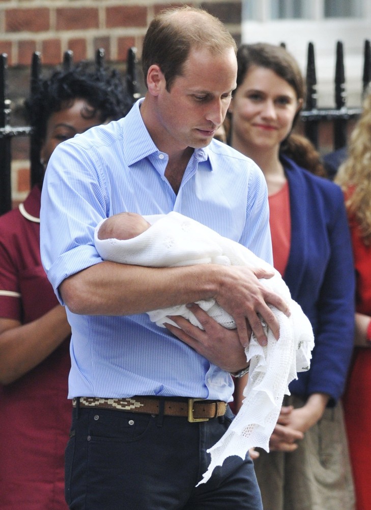 Prince William;<br>Prince William and Kate Middleton Left Hospital with Their New Bundle of Joy