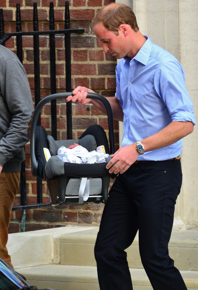 Prince William;<br>Prince William and Kate Middleton Left Hospital with Their New Bundle of Joy