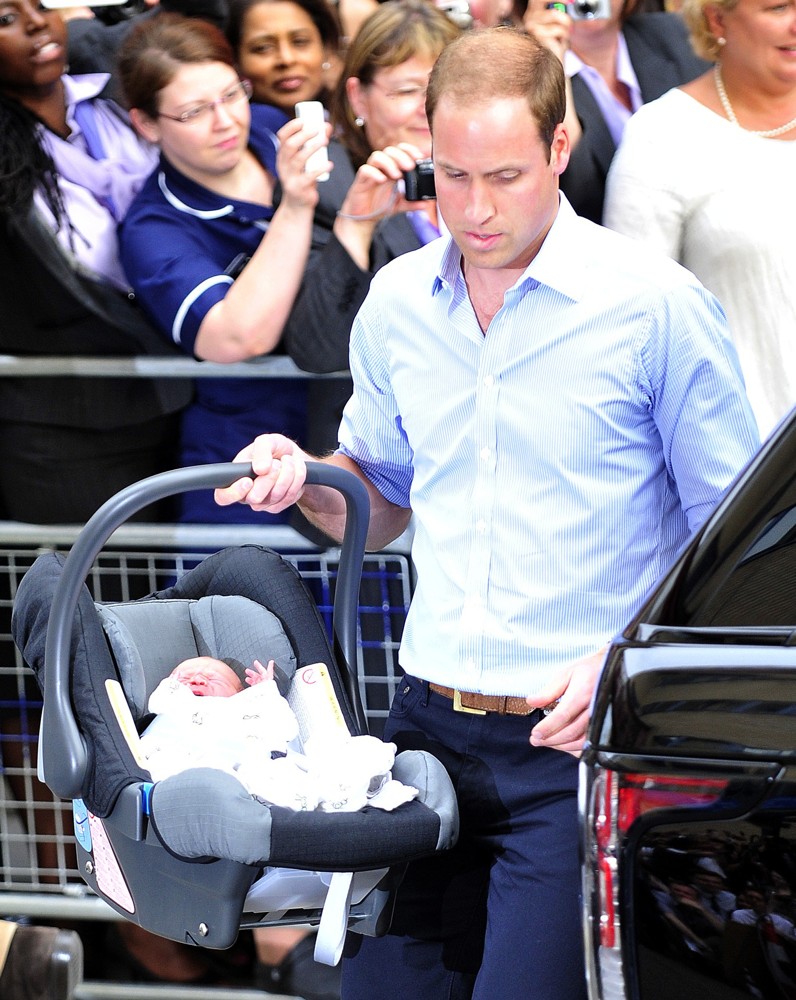 Prince William;<br>Prince William and Kate Middleton Left Hospital with Their New Bundle of Joy