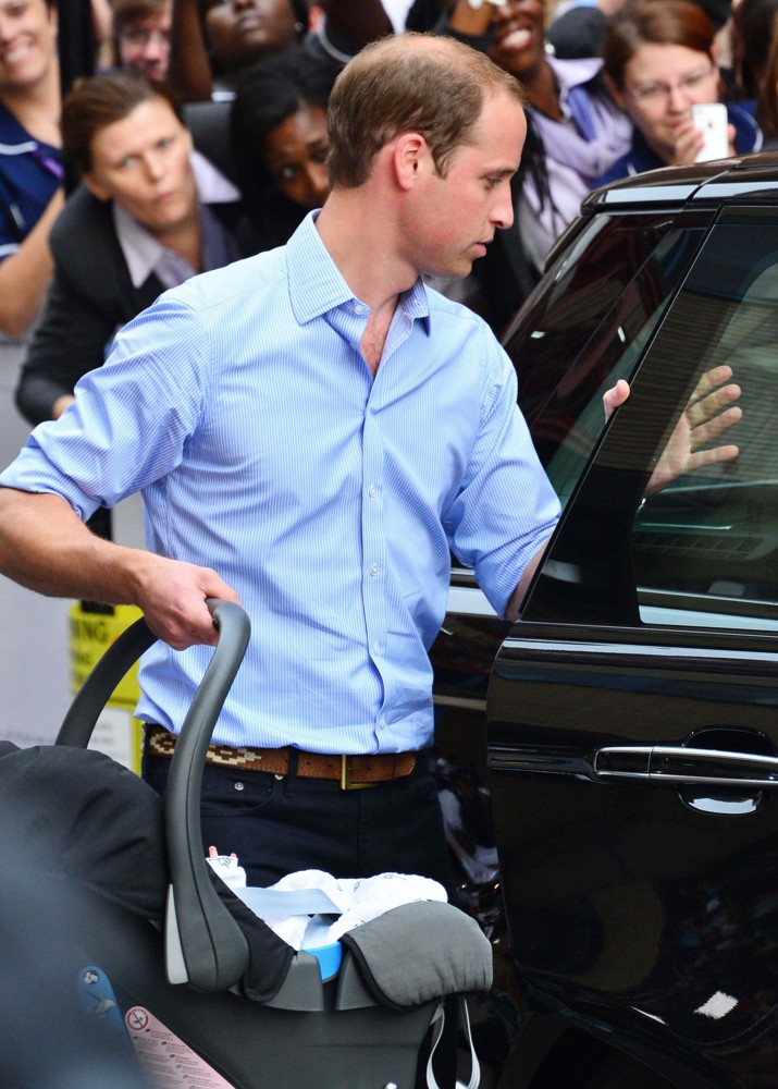 Prince William;<br>Prince William and Kate Middleton Left Hospital with Their New Bundle of Joy