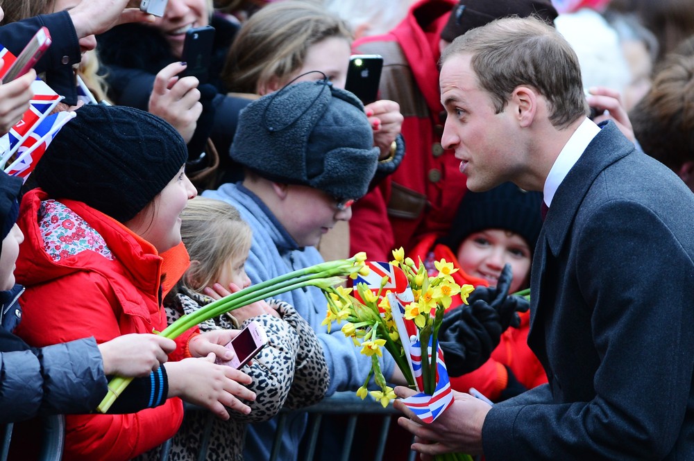 Prince William;<br>Prince William and Kate Middleton in Cambridge to Open Peterborough City Hospital