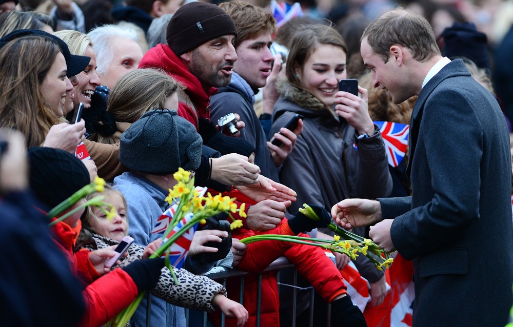Prince William;<br>Prince William and Kate Middleton in Cambridge to Open Peterborough City Hospital