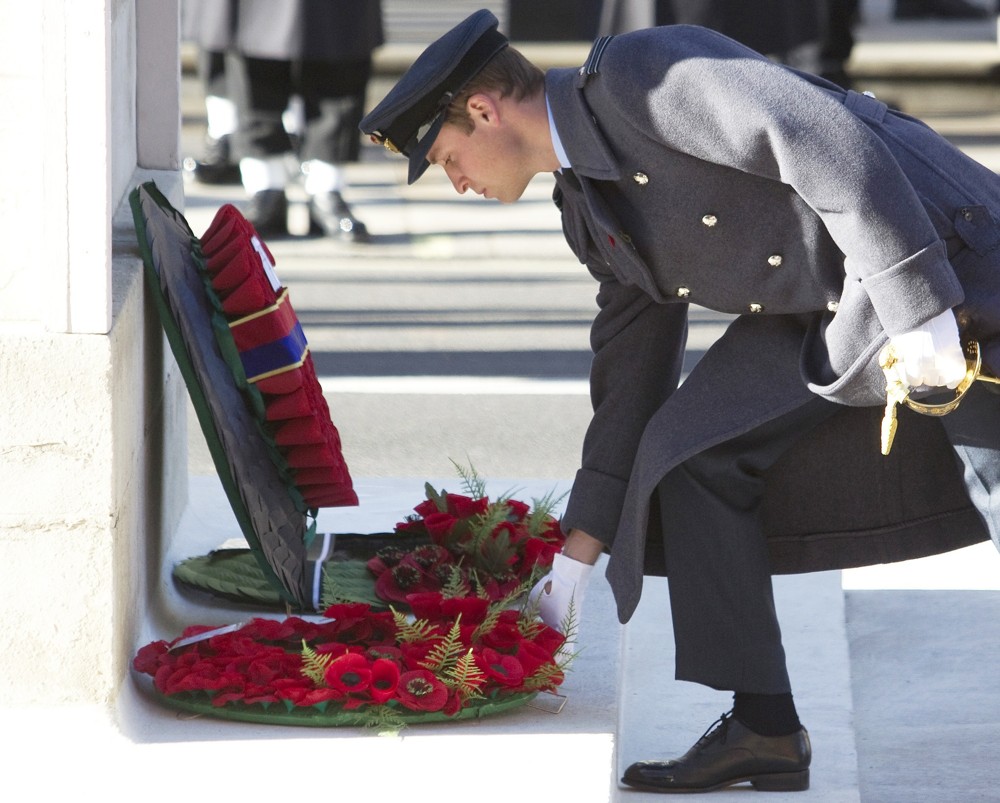 Prince William;<br>Sunday Commemorating Sacrifices of The Armed Forces
