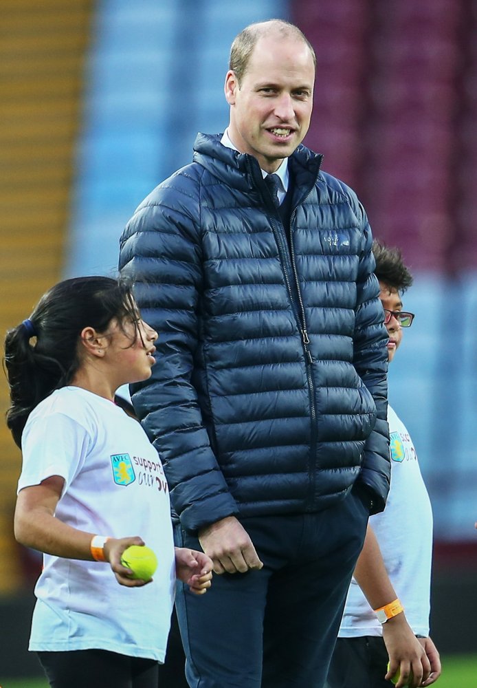 The Duke and Duchess of Cambridge Visit Aston Villa Football Club