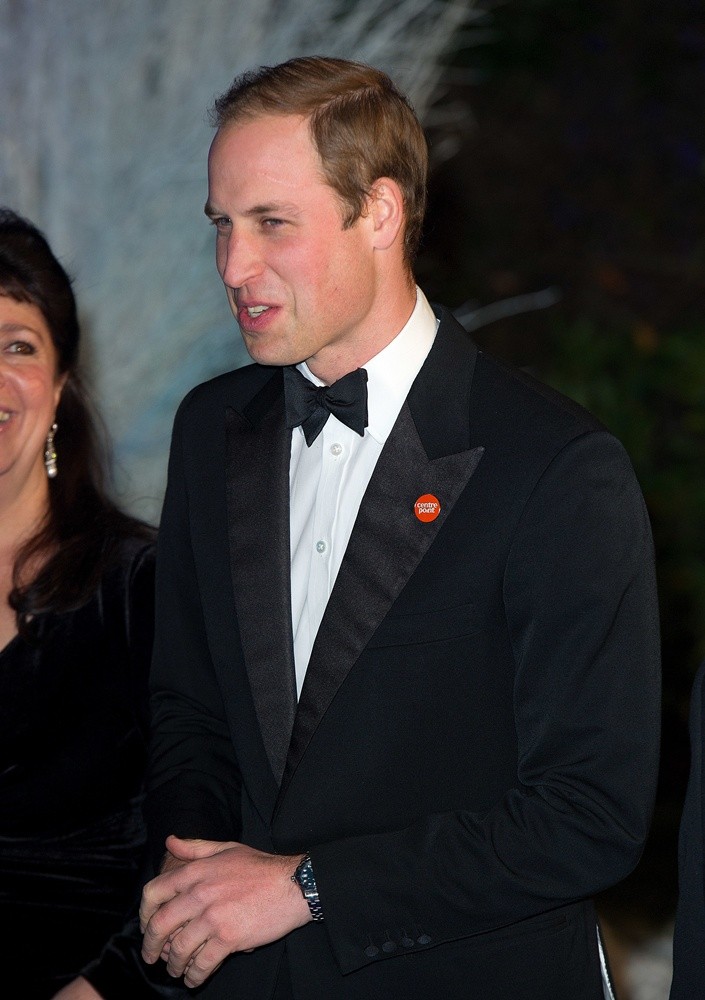 Prince William;<br>Winter Whites Gala Dinner - Arrivals