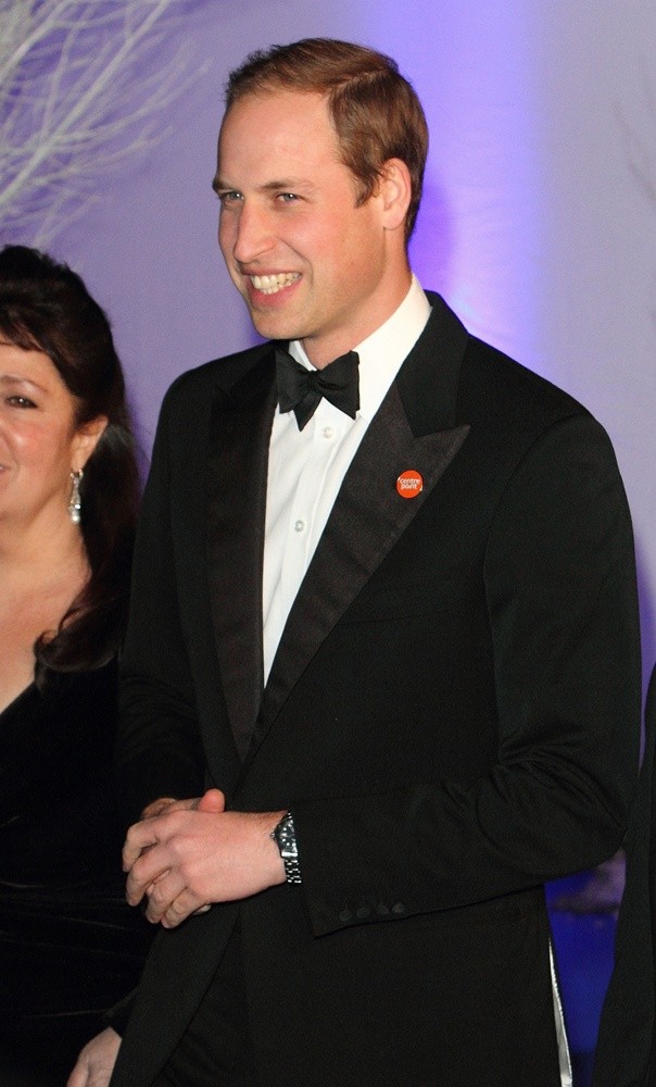 Prince William;<br>Winter Whites Gala Dinner - Arrivals
