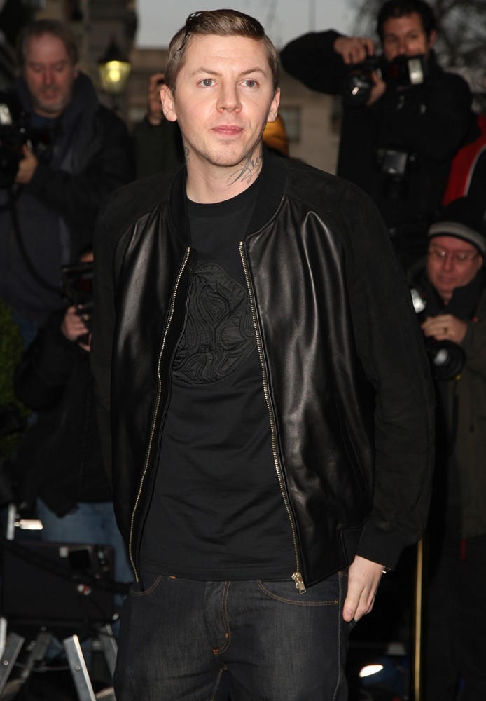Professor Green;<br>The Brit Awards 2012 Nominations - Arrivals