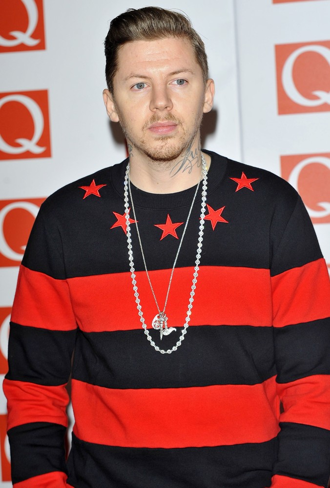 Professor Green;<br>The Q Awards 2012 - Arrivals