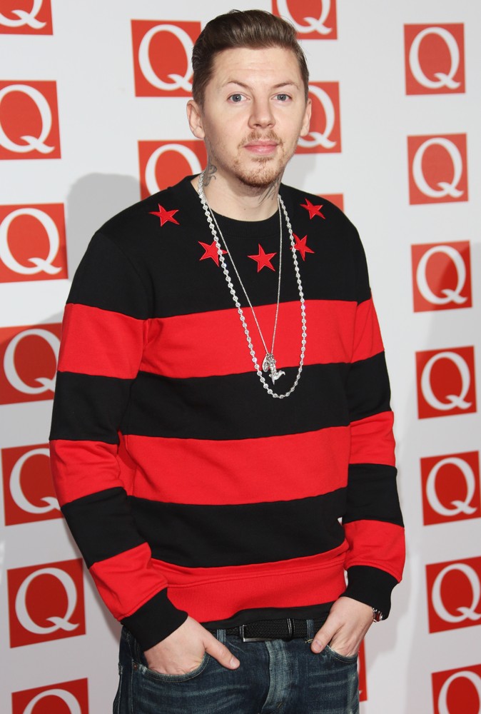 Professor Green;<br>The Q Awards 2012 - Arrivals