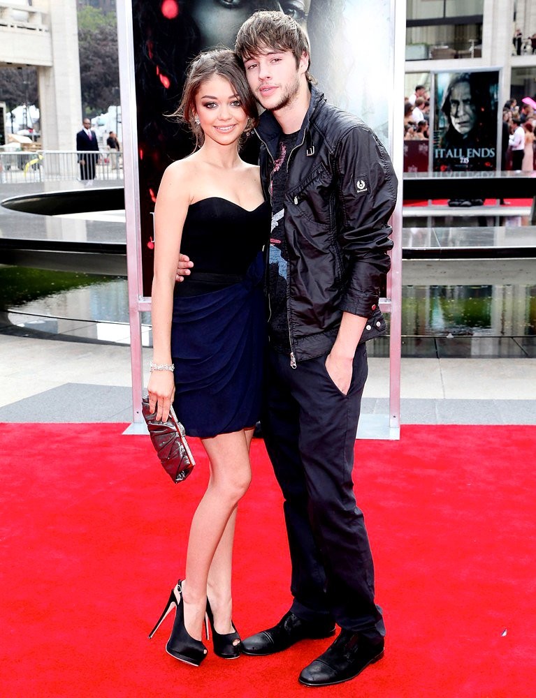 Sarah Hyland;Matt Prokop;<br>New York Premiere of Harry Potter and the Deathly Hallows Part II - Arrivals