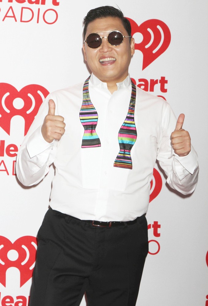 PSY;<br>2012 iHeartRadio Music Festival - Day 1 - Arrivals