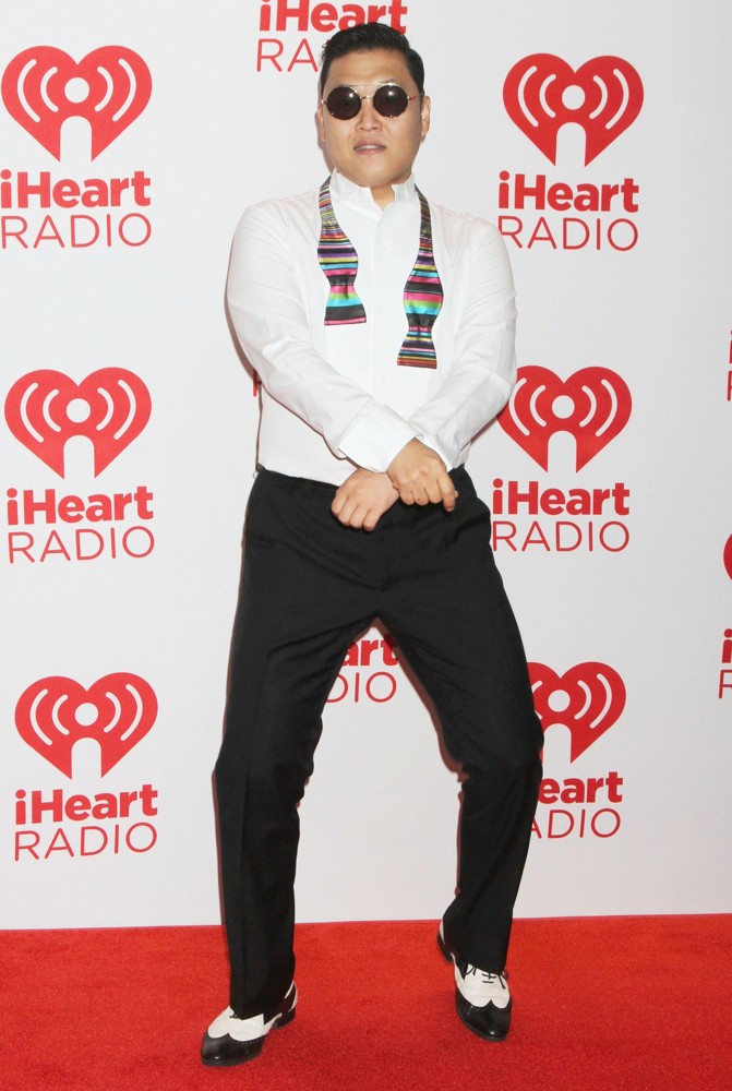 PSY;<br>2012 iHeartRadio Music Festival - Day 1 - Arrivals