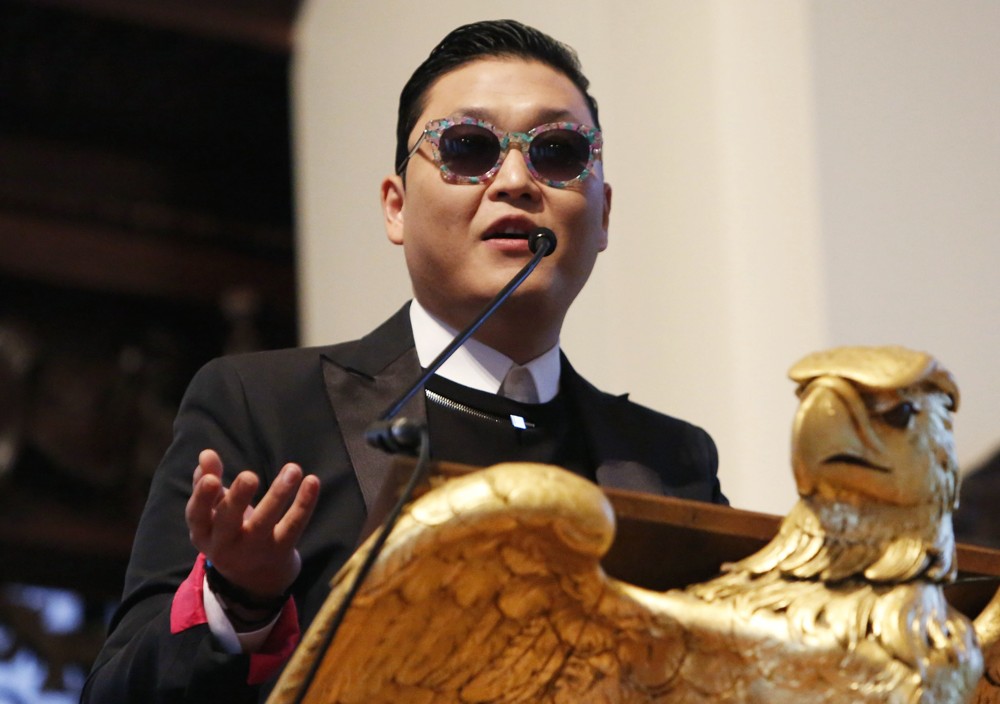 PSY;<br>Conversation with PSY Hosted by Harvard's Korea Institute