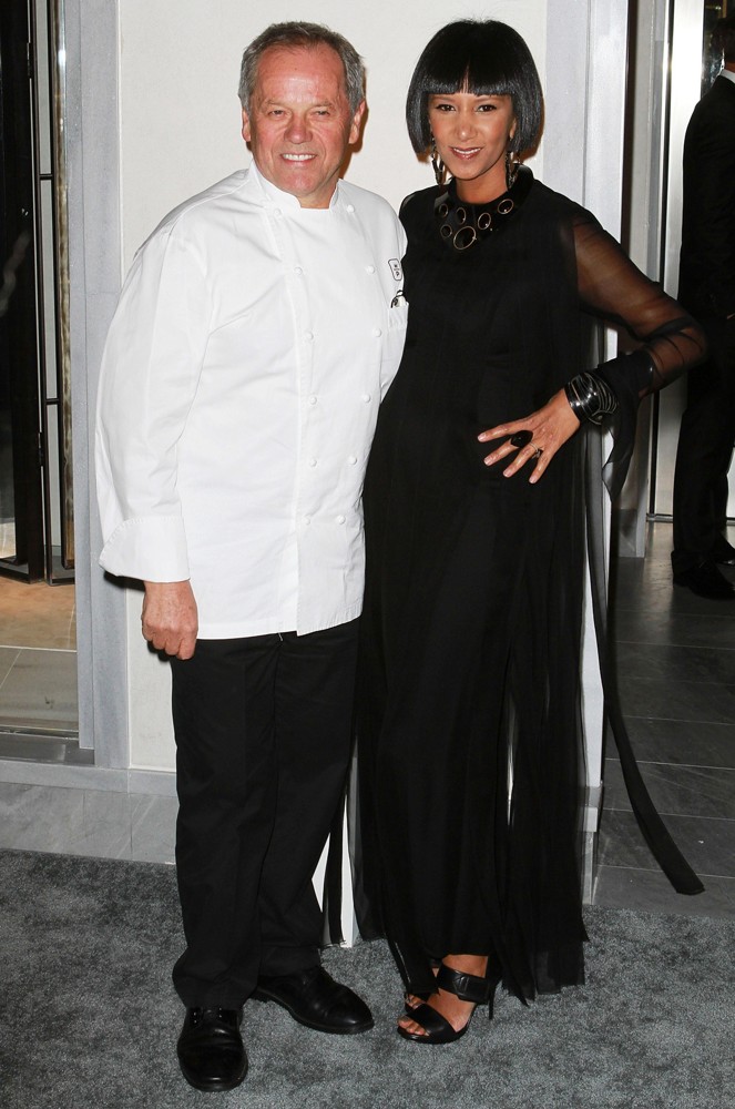 Wolfgang Puck;Gelila Assefa;<br>Tom Ford Flagship Store Opening Celebration