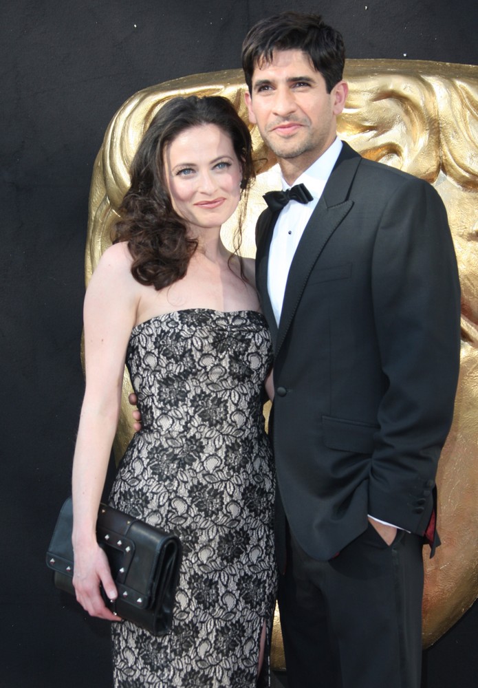 Lara Pulver;Raza Jaffrey;<br>The 2012 Arqiva British Academy Television Awards - Arrivals
