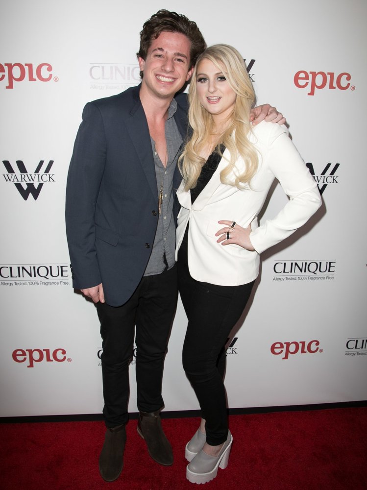 Charlie Puth;Meghan Trainor;<br>Meghan Trainor's Debut Album Release Party