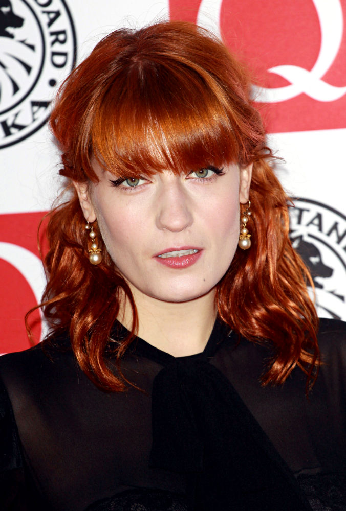 Florence Welch;Florence and the Machine;<br>The Q Awards 2010 - Arrivals