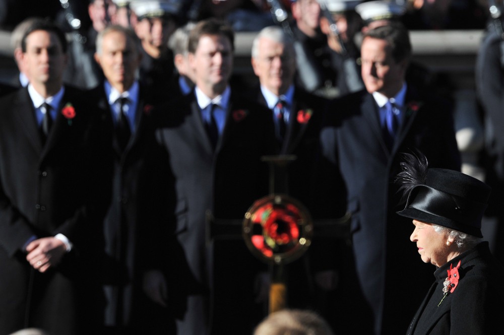 Queen Elizabeth II;<br>Sunday Commemorating Sacrifices of The Armed Forces
