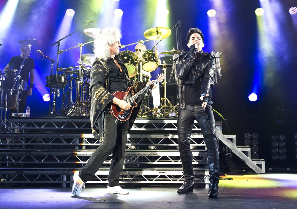 Brian May;Roger Taylor;Queen;Adam Lambert;<br>Queen and Adam Lambert Performing Live