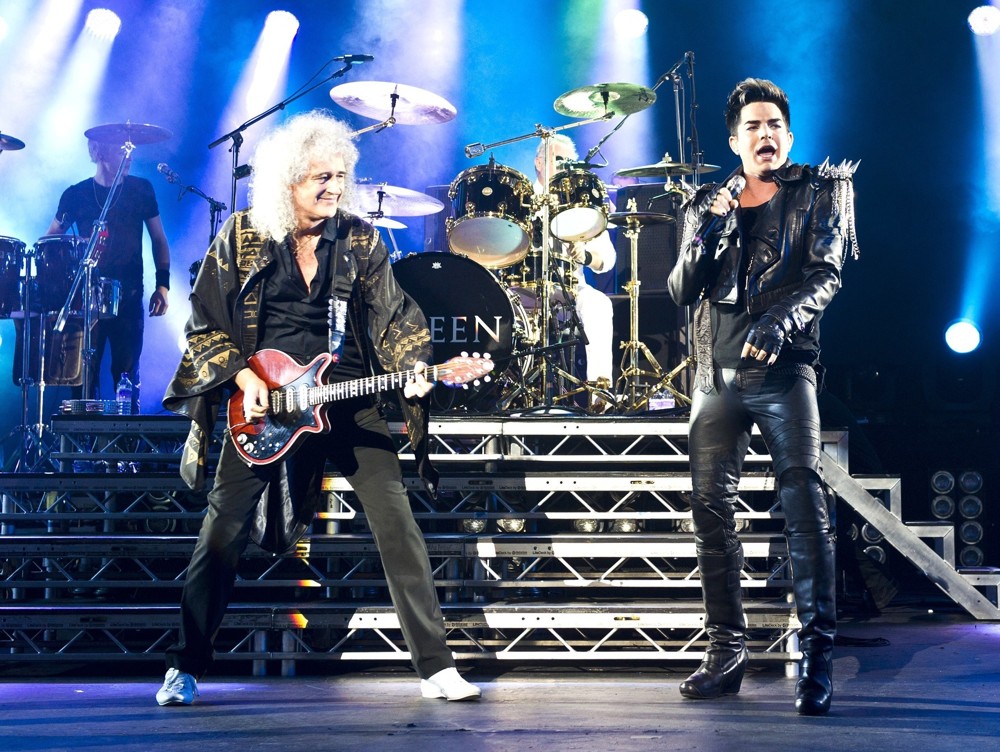 Brian May;Roger Taylor;Queen;Adam Lambert;<br>Queen and Adam Lambert Performing Live