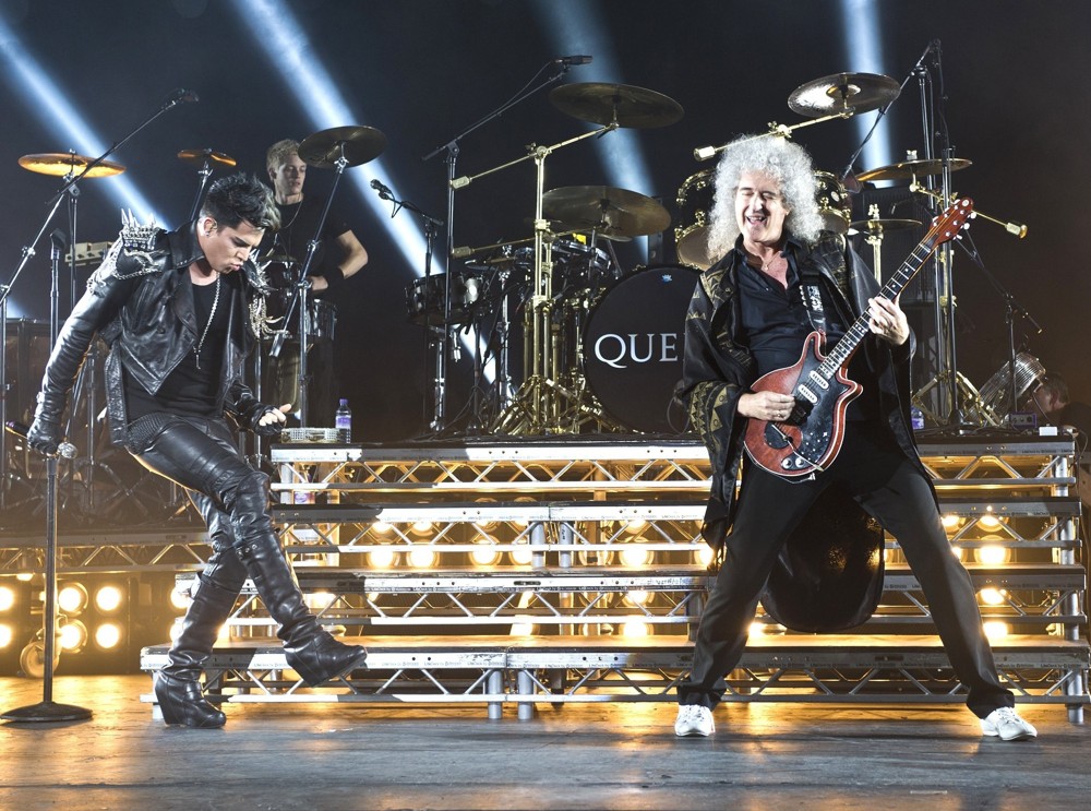 Adam Lambert;Brian May;<br>Queen and Adam Lambert Performing Live