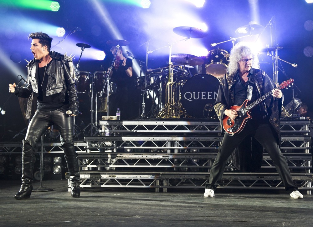 Adam Lambert;Brian May;<br>Queen and Adam Lambert Performing Live