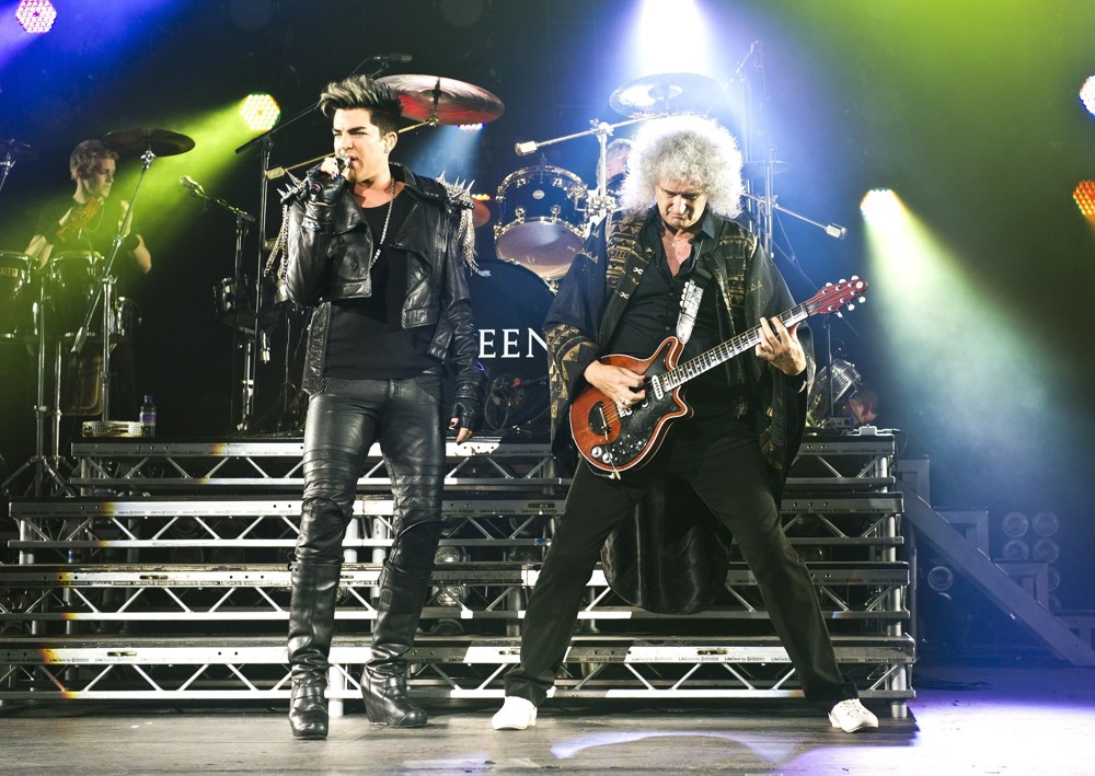 Adam Lambert;Brian May;<br>Queen and Adam Lambert Performing Live