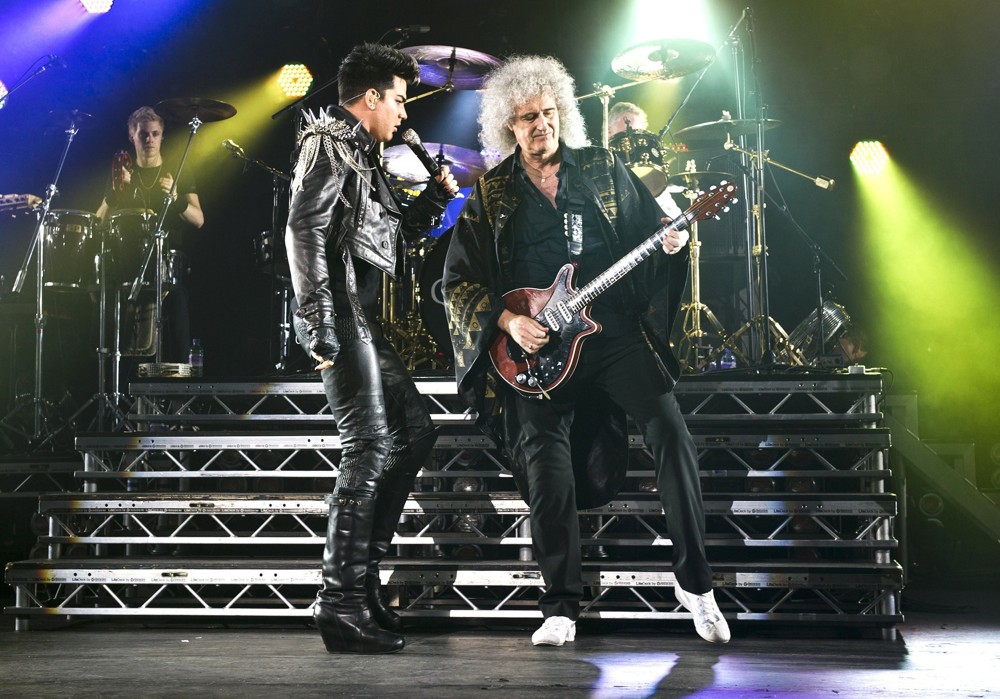 Adam Lambert;Brian May;<br>Queen and Adam Lambert Performing Live