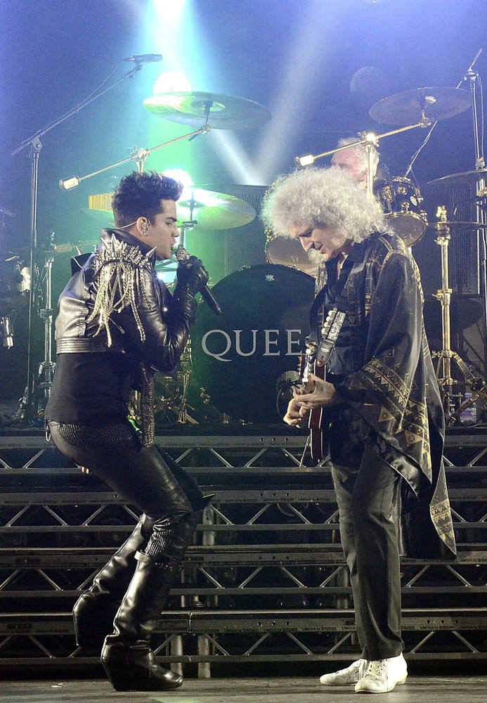 Adam Lambert;Brian May;<br>Queen and Adam Lambert Performing Live