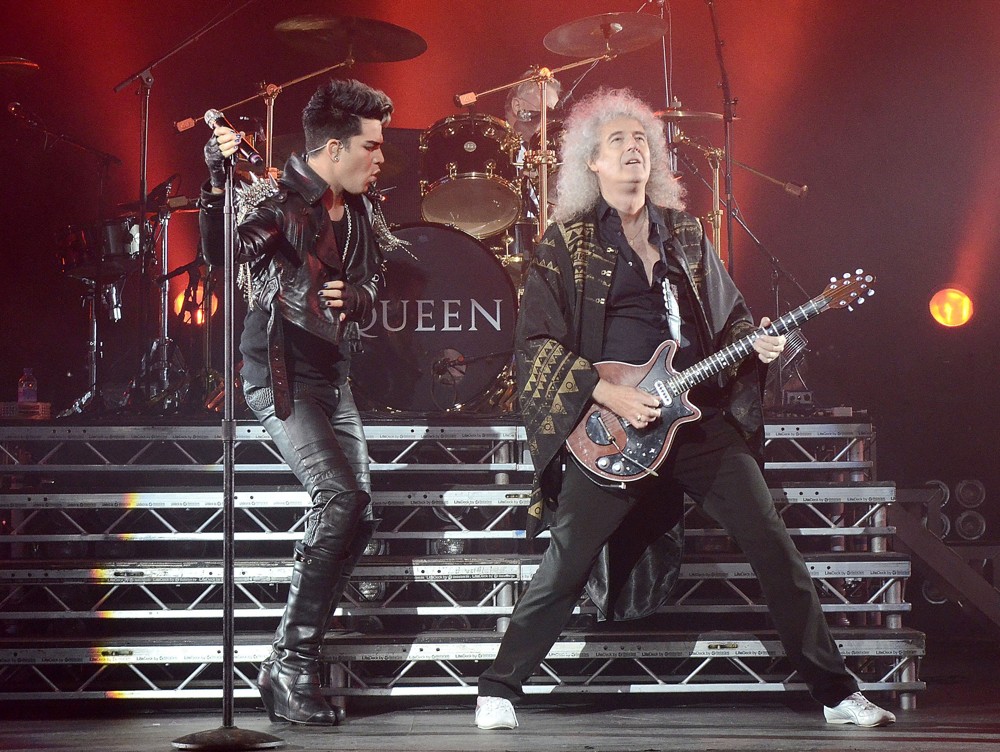 Adam Lambert;Brian May;<br>Queen and Adam Lambert Performing Live