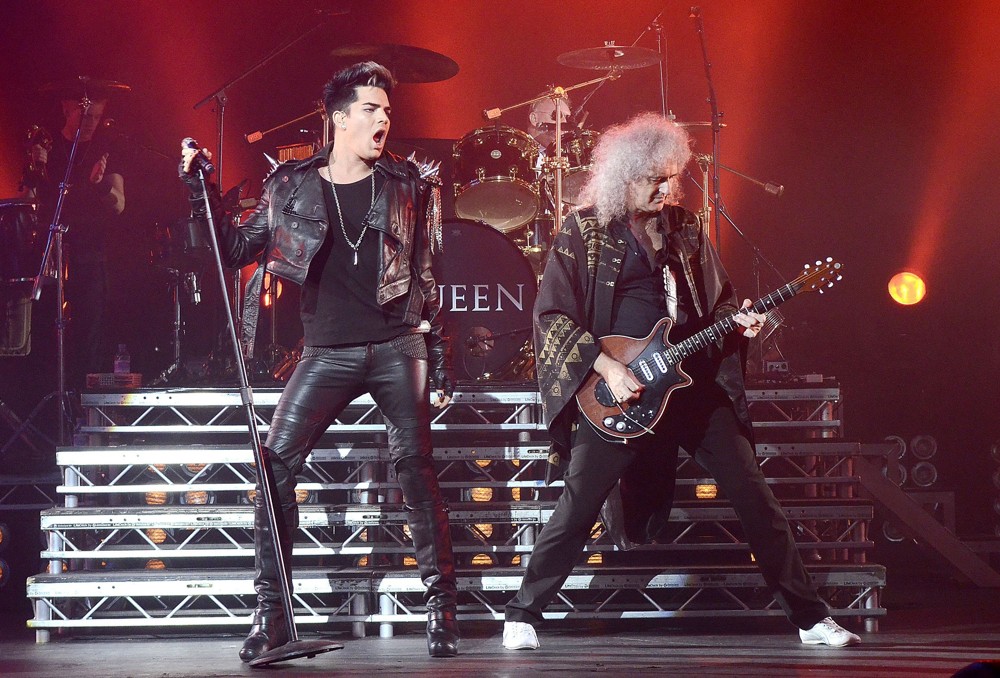 Adam Lambert;Brian May;<br>Queen and Adam Lambert Performing Live
