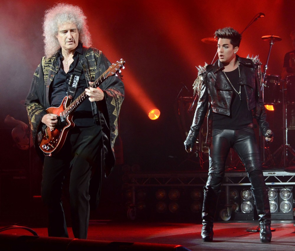 Brian May;Adam Lambert;<br>Queen and Adam Lambert Performing Live