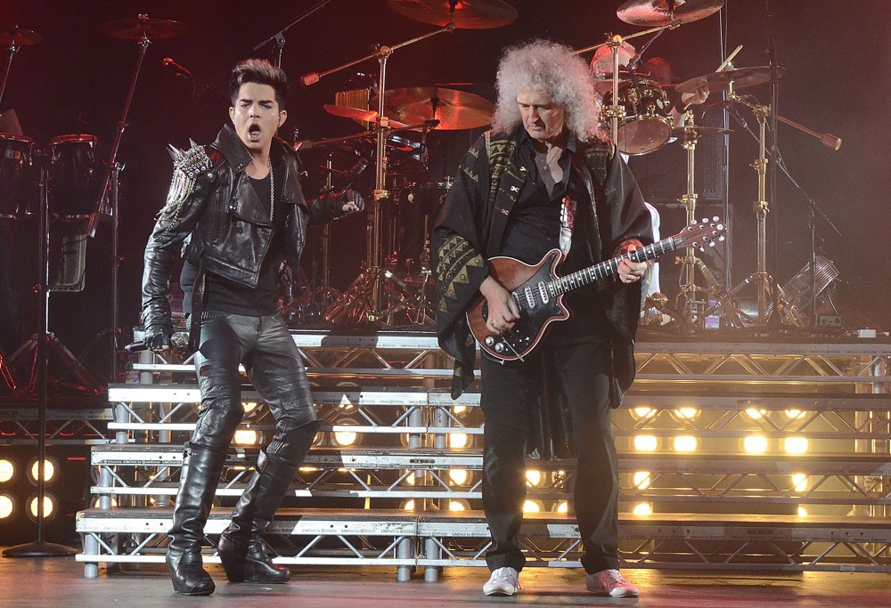 Adam Lambert;Brian May;<br>Queen and Adam Lambert Performing Live