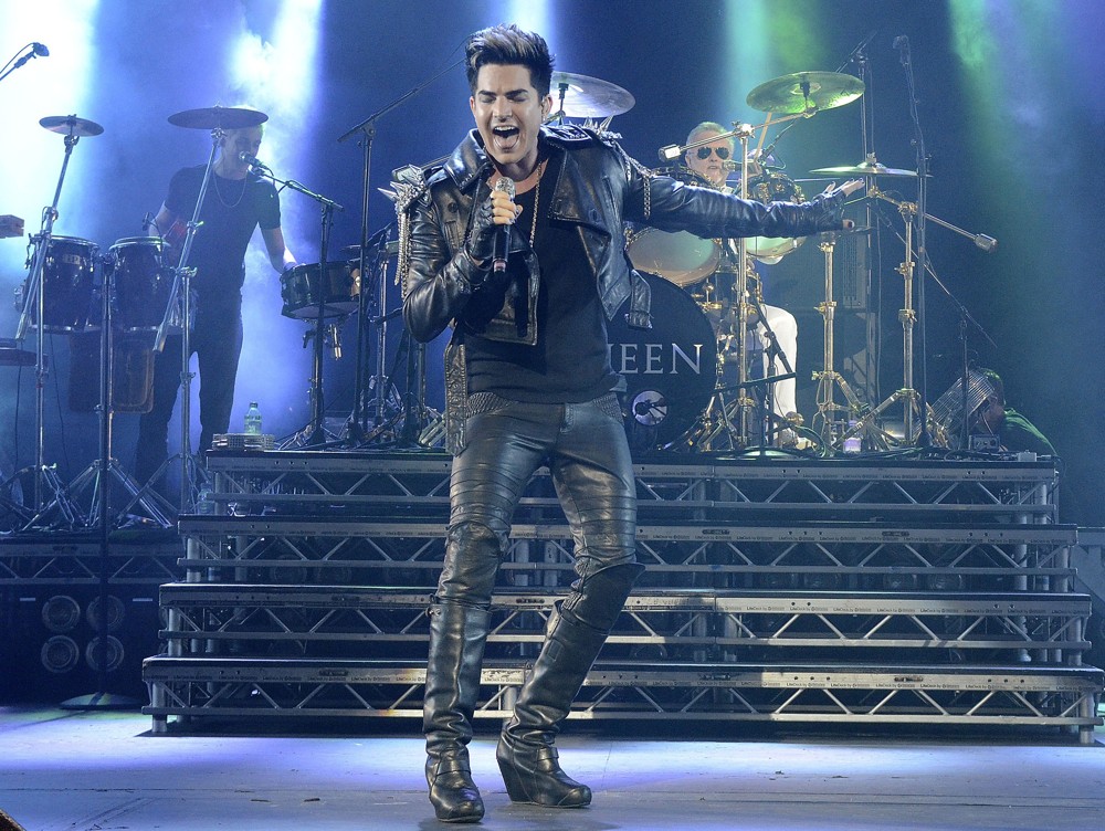 Adam Lambert;Roger Taylor;<br>Queen and Adam Lambert Performing Live