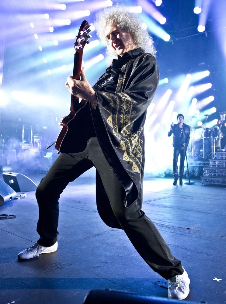 Brian May;Adam Lambert;<br>Queen and Adam Lambert Performing Live