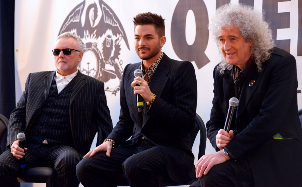 Queen;Roger Taylor;Adam Lambert;Brian May;<br>Queen and Adam Lambert Press Conference