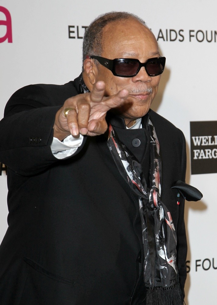 Quincy Jones;<br>21st Annual Elton John AIDS Foundation's Oscar Viewing Party