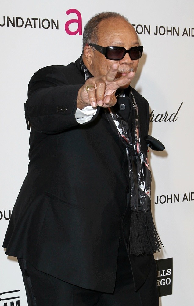Quincy Jones;<br>21st Annual Elton John AIDS Foundation's Oscar Viewing Party